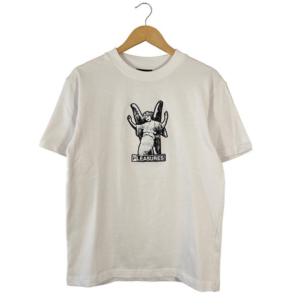 Pleasures Fetish T-shirt white / black mens size small - Picture 1 of 7